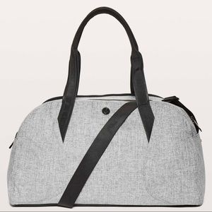 Lululemon Out of Range Duffel - Heathered Black
